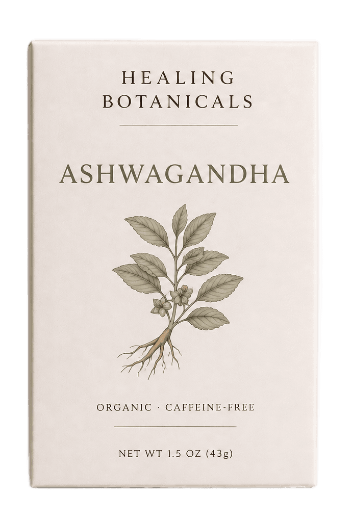 Ashwagandha botanical tea blend