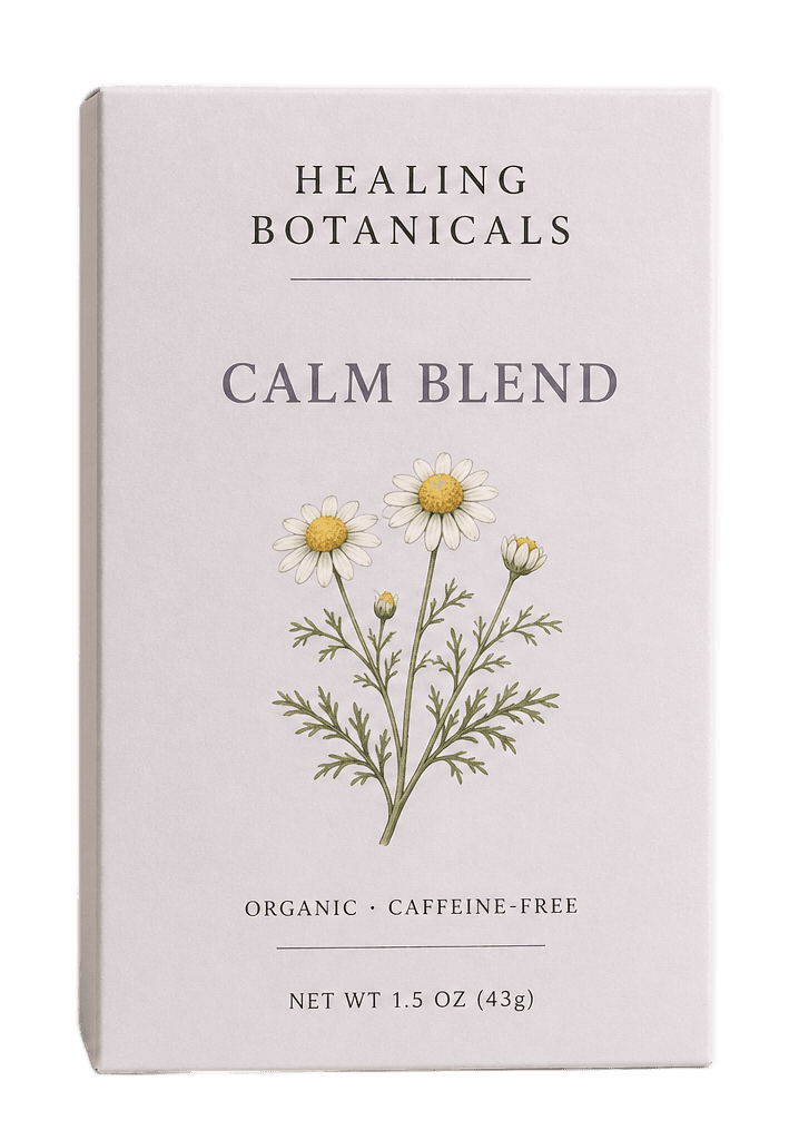 Calm Blend botanical tea blend