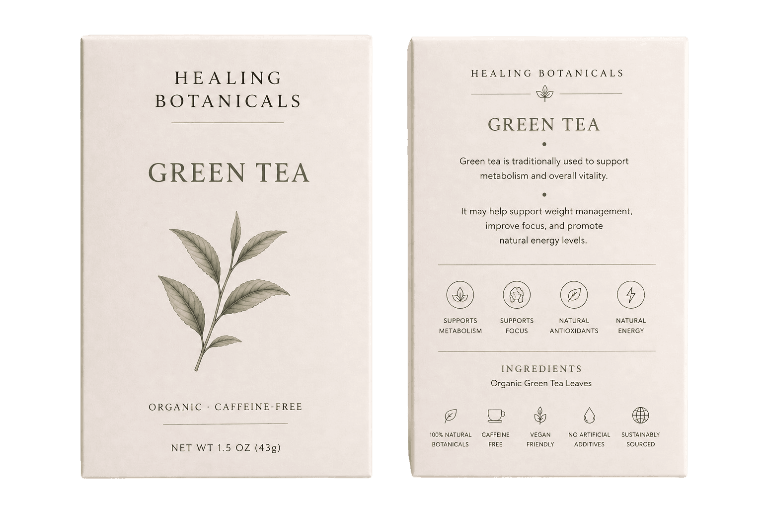 Green Tea botanical tea blend